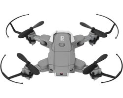 Allecto plus - Mini drone met 4K-camera, opvouwbaar, zweef- en volgfunctie, zwart - inclusief draagtas.