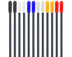 Antenne Beschermbuis met Caps voor RC Voertuigen, Drones, Quadcopters en Multicopters - Set van 12, 2.4G Ontvangers, Duurzaam en Lichtgewicht
