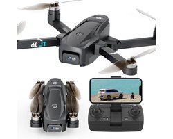 Brushless Motor Drone voor Volwassenen Beginners - Gemotoriseerde Instelbare 2 Camera's FPV - RC Quadcopters Foldable 1080P - APP Controle 3D Flips Speelgoed