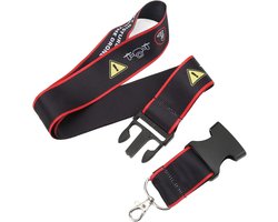 Comfortabele Nekband voor Afstandsbediening met Waarschuwingsleus - Anti-Vallende Lanyard van Nylon voor RC Drones en Accessoires (Rood)