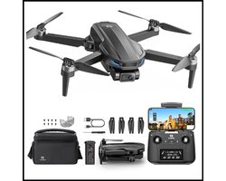 D65 Drone 4K 2-Assige Gimbal - Quadcopter met GPS - Elektronische Beeldstabilisatie - 5G Transmissie - Brushless Motor - <249g - 800m Bereik - Smart Return - 26 Min Vliegtijd