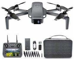 Denver Drone met GPS en Camera - Besturing via controller met 4 inch scherm - Live beeld - 3K video & 4K foto - voor Buiten - Volwassenen en Kinderen - DCG3572