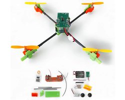 DIY quadcopter drone soldering practice kit - mint-projecten - start en landing met één druk op de knop - Koploze modus - beginners kit