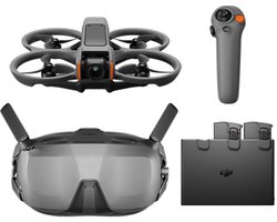 Dji Avata 2 Fly Smart Combo Drone Voor Dji Drones Met 3 Accu's Inbegrepen