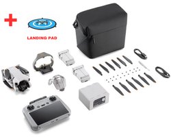 DJI Mini 4 Pro Drone - Fly More Combo - Met RC2 Smart Controller(RC331) - 4K Drone - Landing pad - Follow Me - Compacte drone - Inklapbare drone - Drone voor op reis