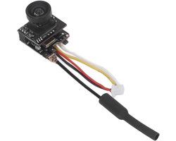 - Draadloze AIO FPV camera met 800TVL HD Cam voor drones en racewagens - HD FPV camera met draadloze videozender voor NTSC PAL drones en racewagens - Zwarte FPV camera met draadloze zender voor FPV bril en schermen