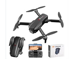 Drone H27 - HD live draaibaar Camera - Brushless Motor - Hovermode - Opvouwbaar quadcopter incl. tas