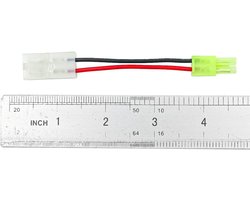 Drone kabeladapterconverter - mannelijk vrouwelijk mini - compatibel met drone-apparatuur - zwart - plug connectoradapter - groot mini connector - USB naar drone - geschikt voor DJI en Parrot