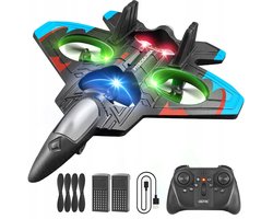 Drone - Mini Drone RC - Stunt Drone met 360° Flips & LED-verlichting - EPP Foam - Headless Mode - Voor Kinderen & Beginners