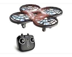 Drone voor Kinderen – Mini-Drone, RC Drones met Automatische Anti-botstechnologie / 360° Flip / Handgestuurde Modus / Twee Batterijen Inbegrepen (Cadeau voor Kinderen)