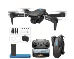 E88 Drone - Drone met camera en opbergtas - Drone met Camera voor Buiten/Binnen - Mini Drone - Drone voor Kinderen/Volwassenen - Inclusief 4 accu's