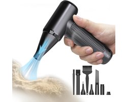Elektrische Stofventilator 3 Versnellingen - USB Oplaadbare Handstofzuiger voor PC, Toetsenbord, Auto en Meer