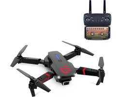 Elite Drone MKX 400318 - Vliegende drone met 2 oplaadbare batterijen - Zwart plastic - Cadeau voor verjaardag - Lichtgevend met video - Geschikt vanaf 8 jaar