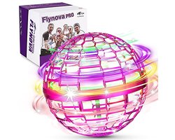 FlyNova Pro Magic 360 Rotating Hover Mini Drone with Light Remote Flying Ball Spinner Orb FlyNova