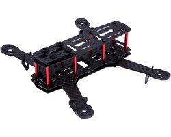 Frameset met schroeven voor quadcopter drone - X-rail 250 mm - RC accessoires - QAV250 FPV Race Drone - Mini 4 Achs FPV drone - koolstofvezel