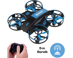 GAGATO Mini Drone Blauw - Drone met Controller voor Kinderen - Startersset Remote Controle