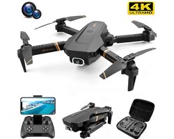 Go-shipping - Drone Met Camera - Mini Drone - Inklapbaar - 4K Camera - Zwart