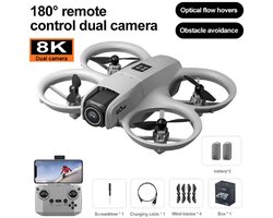 GT3 Mini Drone 8K Camera 180° ESC WiFi FPV Optische Positionering RC Quadcopter met Afstandsbediening