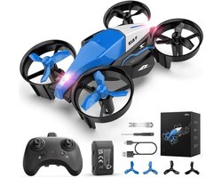 GTB® Drone Kind - Drone voor Kinderen - Kinder Drone - Blauw - 13cm x 9cm x 4cm