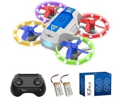 GTB® Drone Kind - Drone voor Kinderen - Kinder Drone - Blauw - 9cm x 8cm x 4cm