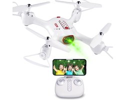 GTB® Drone Kind - Drone voor Kinderen - Kinder Drone - Wit - 21cm x 21cm x 5cm