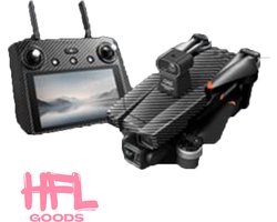 HFL Goods Drone - Gps Fpv Rc 5G Wifi Drone- 5 G Wifi - 8K Professioneel -Opvouwbaar - Opstakel Vermijdend - Zwart