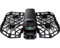 HOVERAir X1 PRO Ultimate Cycling Kit - Selfie Drone - 4K Video @ 60fps - Inclusief 4 Accu's, Beacon & Fietsstuurhouder - Snelheid tot 42 km/u - Zwart