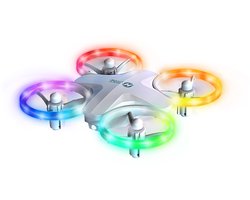 HS180 Mini Drone voor Kinderen - Wit - 3 Accu's