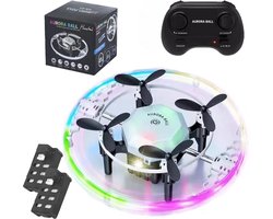 Huntex LED Mini Drone met Aurora Ball – Voor Spectaculaire Vluchten en Lichtshows - Kinder Drone - RC Voertuigen - Drone voor Kinderen - Drone voor Beginners