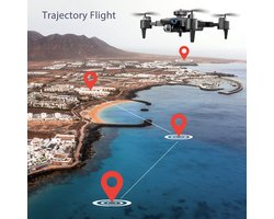 Indsutrialhome RC Quadcopter met 4K UHD Camera, 50x Zoom, Gravity Detection, Intelligent Hovering, 15 Minuten Vliegtijd, Niveau 4 Windbestendigheid – Perfect voor Beginners