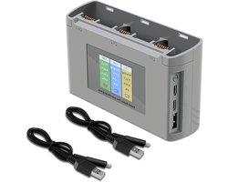 Intelligente Oplaadstation voor Drones met USB LCD Display en Twee-Weg Opladen voor DJI Mini 2 en Mini SE