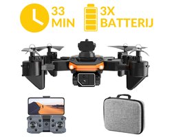 Killerbee FX1 Maverick - Drone met dubbele camera - geschikt voor kinderen en volwassenen - Fly More Combo - 36 minuten vliegtijd - Inclusief gratis video tutorials, tas en 3 accu’s !!