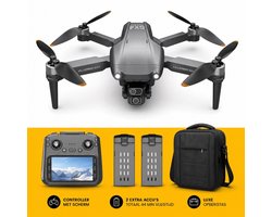 Killerbee GX4 Nighthawk - Drone met camera, GPS en schermcontroller - Geschikt voor Kinderen, beginners en volwassenen