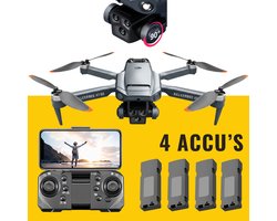 Killerbee X1 SE Sky Predator - Drone camera - 4 accu's - Dubbele camera - Borstelloze motoren - Obstakelontwijking - 52 min vliegtijd