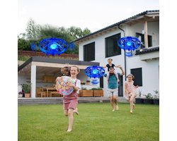 Kinder Drone Speelgoed – 360° Handsfree Bewegingssensor, LED Licht, Handgestuurd Vliegspel, Perfect Cadeau voor Jongens en Meisjes van 6-14 Jaar Indsutrialhome