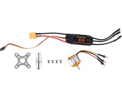 Krachtige 1400KV Brushless Motor Kit met 40A Elektronische Regelaar voor RC Drone en Helicopter Model