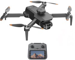L106 RC Drone 8K Professionele HD Camera Vliegtuig 5G WIFI FPV Video UAV Met Scherm Afstandsbediening quadcopter Drone - Black