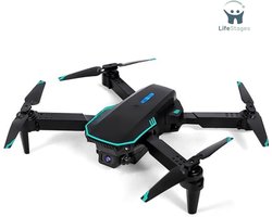 LifeStages - Drone Met Camera - Voor Kinderen - WiFi FPV-Drone Voor Beginners - RC Quadcopter Met 2 Batterijen - Zwaartekrachtsensor - 3D Flip-Modus - Opstijgen-Landen Met Eén Knop - Hoogte Vasthoudmodus - Modus Zonder Hoofd