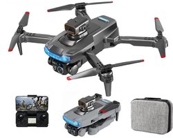 LUXWALLET AeroTech Celestial – 5 GHz Quadcopter Drone – Laser Obstacle Avoidance – Multiplunt Vluchtmodus – Retun To Home + Extra Accu - Zwart