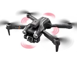 LUXWALLET Libra Light Max Drone – Drone Met Vierzijdige Obstakel Ontwijking - Drone Met Twee Camera’s - 480P – Opvouwbaar - 360° Vliegsysteem - Richtingspunt Vluchtmodus – Zwart