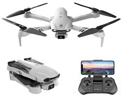 LUXWALLET Nocchi 6D Pro - 5Ghz WiFI GPS Drone – 1-2KM Afstand - RTH Functie - 15-30KM/h – Drone Met Mobiele App - 2 Accu + Opbergcase