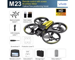 M23 Drone 8K HD Dubbele Camera Professionele Opvouwbare Quadcopter met Optische Hover en Gebarenbesturing