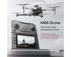 M66 Drone 8K HD Camera 5G FPV Opvouwbare Quadcopter met Schermafstandsbediening en Borstelloze Motor