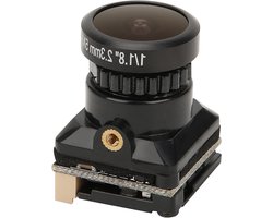 MK Stoer - HD FPV-camera - Voor quadcopters - Voor drones - 1080p - OSD - Geschikt voor quadcopter - Zwarte behuizing - Compact ontwerp - Weerbestendig