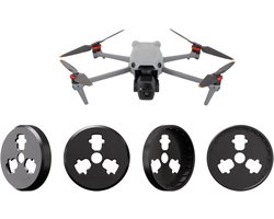 Motorkap voor DJI AIR 3S AIR 3 MAVIC 3 PRO MAVIC 3 Classic MAVIC 3 aluminium beschermhoes, waterdichte motorafdekking, beschermhoes, krasbestendig, stofbescherming, drone-accessoires, zwart