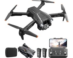 Opvouwbare drone met camera voor beginners - RC quadcopter drone met app wifi FPV live-video - hoogtebehoud headless-modus - opstijgen en landen met één toets - voor volwassenen en kinderen