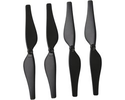 Propellerset voor Drone - Koolstofvezelbladen - Eenvoudige installatie - Ruisonderdrukking - Langere vliegtijd - Compatibel met [Merk] - Zwart