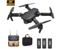 PuroTech - Quad Drone 4K Camera - Inclusief Draagtas - 3 Accu's - 36 Minuten Vliegtijd - Geen Vliegbewijs Nodig - Mini Drone - Volwassen / Kinderen - Binnen & Buiten