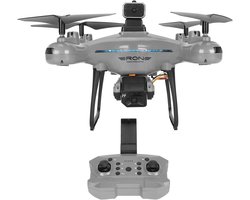 RC Drone met 4K HD Dubbele Camera - 50X Zoom Luchtfoto Drone met Intelligente Hover - 1800mAh 4-Weg Obstakel Vermijden - 360° Flips Gesture Fotografie Afstandsbediening