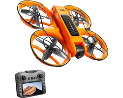 S156 Drone GPS 8K Professioneel HD 360 ° Dubbele camerascherm Afstandsbediening Borstelloze motoren Obstakel vermijden Quadcopter - Orange